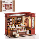 Rolife DIY Miniature Doll House Kit with Furniture for Children Adult Wooden Kits Toy (Honey Dessert Talk)