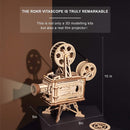 ROKR 3D Wooden Puzzles Vitascope for Adults - Model Building Kits Mechanical Construction for Adults to Build