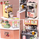Rolife Double Joy Bubble Tea LED Building Blocks for Adults,1:24 Toy Building Sets,Model Building Kits