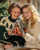 Rolife DIY Miniature House Kits A-Frame Cabin, Tiny House Mini House Building Kit for Teens, DIY Crafts for Adults