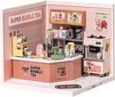 Rolife Double Joy Bubble Tea LED Building Blocks for Adults,1:24 Toy Building Sets,Model Building Kits