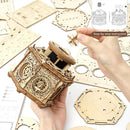 ROKR 3D Wooden Puzzles Music Box (Secret Garden) - Model Kits for Adults Spinning Musical Jewelry Box