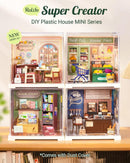 Rolife DIY Miniature Doll House Kit with Furniture for Children Adult Wooden Kits Toy (Nature Energy Fruits)