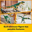 LEGO Creator 3 in 1 T Rex Toy - Dinosaur Toy Building Set for Kids, Boys & Girls, Ages 9+ - 3 Building Options, T-Rex to Triceratops to Pterodactyl - Gift Idea for Birthdays - 31151