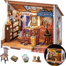 Rolife Kiki's Magic Emporium DIY Miniature House Kit Magic House, Mini House Making Kit with Furniture,