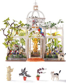 Rolife DIY Miniature Doll House Kit with Furniture for Children Adult Wooden Kits Toy (Oxygen Oasis)