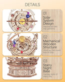ROKR 3D Puzzles for Adults-Starry Night Music Box Kit-Wooden Puzzles Science Gifts for Adults-Gifts