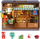 Rolife DIY Miniature Doll House Kit with Furniture for Children Adult Wooden Kits Toy (Nolstalgic Corner Shop)