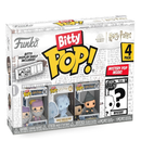 Funko Bitty POP! HP - Dumbledore, 4-Pack - Albus Dumbledore, Nearly Headless Nick, Minerva McGonagall and A Surprise Mystery Mini Figure