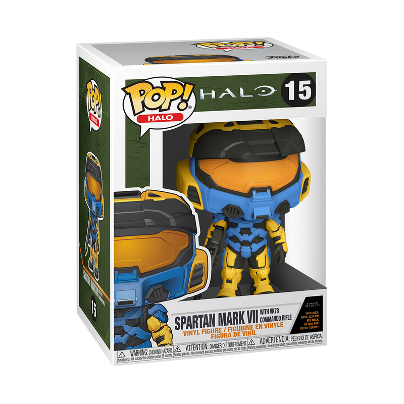 Funko POP! Games: Halo Infinite - Mark VII with Commando Rifle (Deco)
