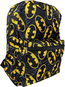 Batman Bat Symbol All Over Print 16" Backpack