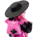 Monster High Draculaura Doll with Pet Bat-Cat Count Fabulous & Accessories Like Backpack, Spell Book, Bento Box & More