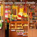 Rolife DIY Miniature Doll House Kit with Furniture for Children Adult Wooden Kits Toy (Nolstalgic Corner Shop)