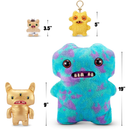 Fuggler Gold Fuggs by ZURU Funny Ugly Monster, Plush, Collectible, Toy (Reeko - All Over Gold)