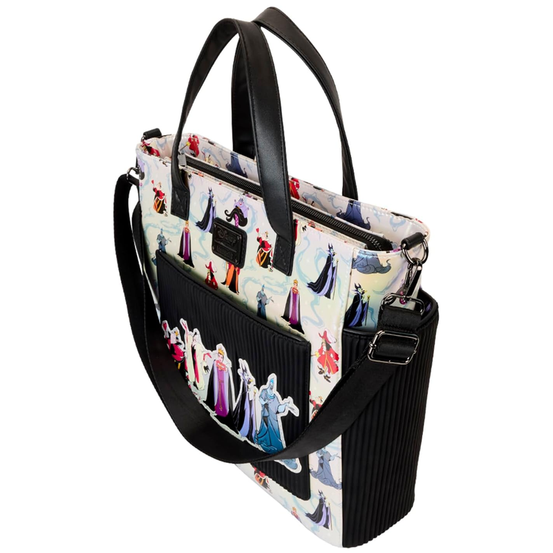 Loungefly Disney Villains AOP Convertible Backpack & Tote Bag