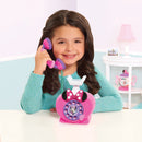 Disney Junior Minnie Mouse Ring Me Rotary Pretend Play Phone, Lights and Sounds, Officially Licensed Kids Toys for Ages 3 Up, Gifts and Presents