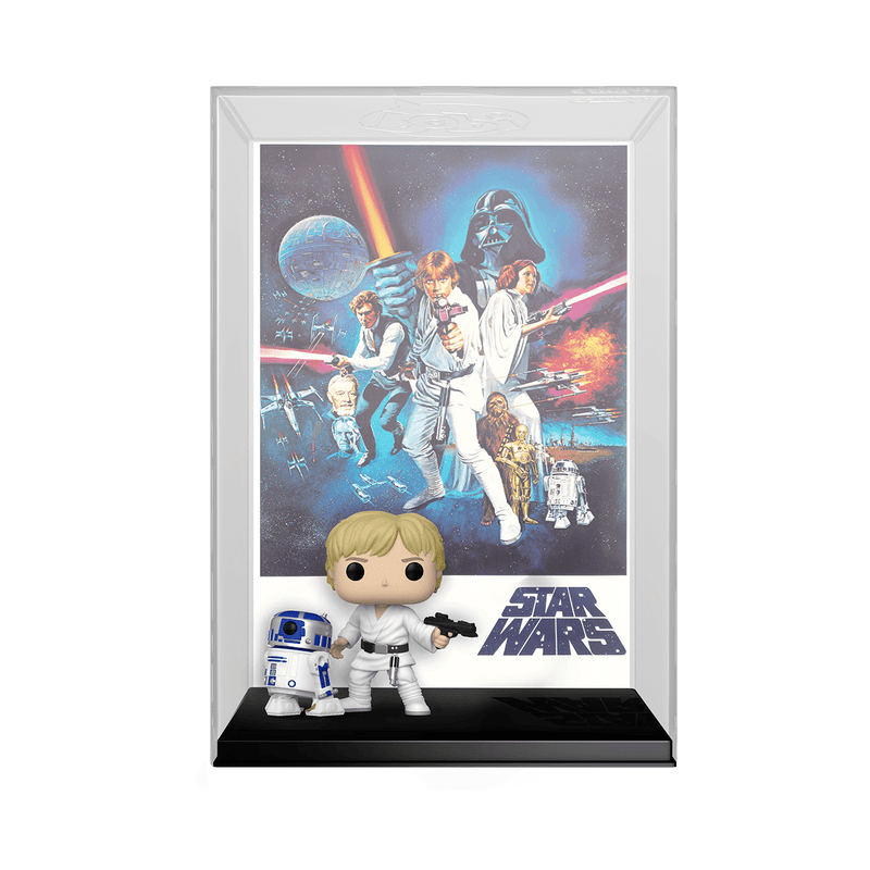 Funko Pop! Movie Poster: Star Wars: A New Hope - Luke Skywalker with R2-D2