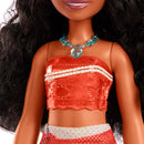 Disney Princess Moana 11 inch Fashion Doll with Brown Hair, Brown Eyes & Hair Accessory, Sparkling Look