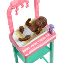 Barbie Baby Doctor with Blonde Fashion Doll Wearing Pink Scrubs, 1 Baby Doll with Accessories & Furniture