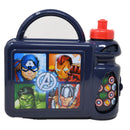 Marvel lunch box combo with water bottle ages 3+ Captain America, Iron Man, Hulk, Thor