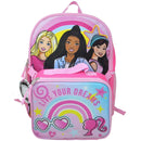 Barbie 16" Backpack with Lunch Bag Live Your Dreams