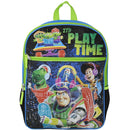 Disney Toy Story "It's Play Time" 16" School Backpack with Front and Side Pockets