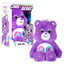 Care Bears 14" Share Bear Plushie - Medium Size - Purple Plush for Ages 4+ – Perfect Stuffed Animal Holiday, Birthday Gift, Super Soft and Cuddly – Good For Girls and Boys, Employees, Collectors
