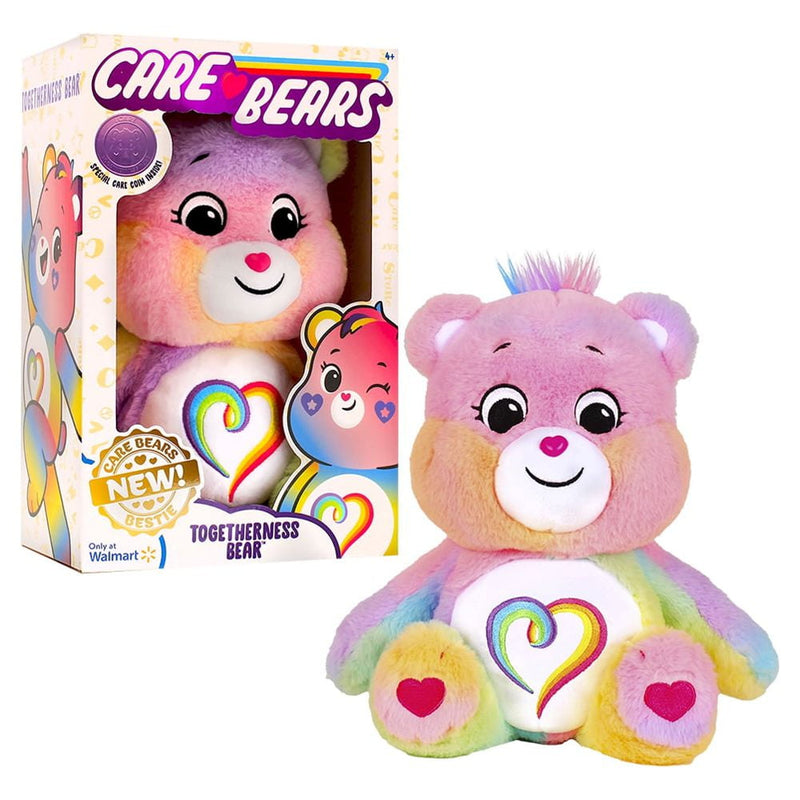 Care Bears 12" Plush Togetherness Bear, Perfect Stuffed Animal Support Gift, Super Soft and Cuddly