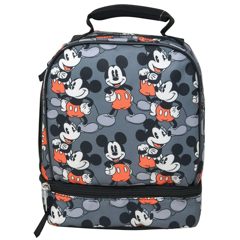 Disney Mickey Mouse Lunch Bag School Travel Snack Tote Lunch Box All Over Print
