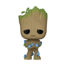 Funko Pop! Marvel: I Am Groot - Groot with Grunds Vinyl Bobblehead