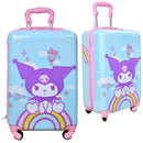 Kuromi 18" Carry On Luggage with Wheels and Retractable Handle