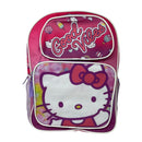 Hello Kitty 16 inches Large School Backpack Good Vibes