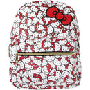 Hello Kitty Mini Backpack, White / Red