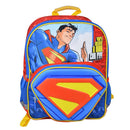 DC Superman Hero & Logo 14" Backpack for Boys