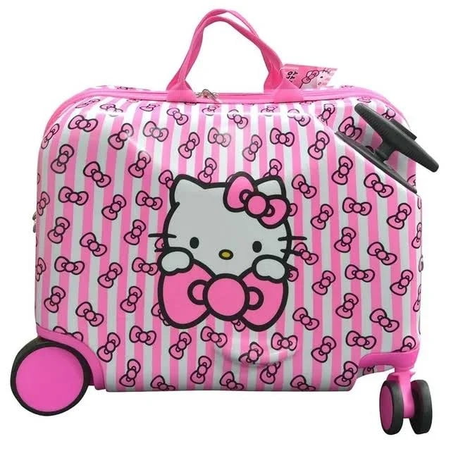 Hello Kitty Child Ride On Travel Kids Luggage