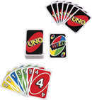 UNO Color & Number Matching Card Game, Customizable Family Fun, 2-10 Players Ages 7+
