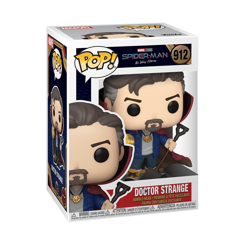 Funko Pop! Marvel: Spider-Man: No Way Home - Doctor Strange Vinyl Bobblehead