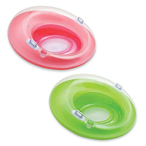 Intex Sit 'n Lounge Inflatable Pool Float, 47" Diameter, for Ages 8+, 1 Pack (Colors May Vary)