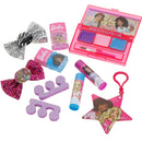 Barbie Townley Girl Backpack Cosmetic Makeup Set for Girls, Ages 3+