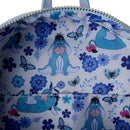 Loungefly Disney Winnie The Pooh Eeyore with Butterfly's, Blue Mini Backpack