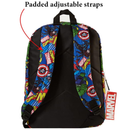 All Over Print Avengers Comic 16" School Backpack with front Pocket, Unisex