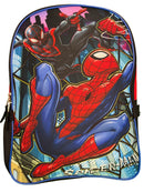 Marvel Spider-Man with Venom Spider-Man 16" Shoulder Backpack for School with Rectangular Lunch Bag