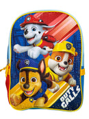 Paw Patrol 16" Shoulder Backpack for School with Rectangular Lunch Bag, for Boys