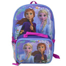 Frozen 16" Backpack with Rectangle Lunch Bag