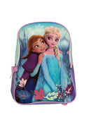 Disney Frozen Elsa & Anna 16" Backpack for School with Rectangular Lunch Bag, for Kids