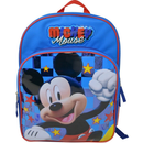 Disney Mickey Mouse 16" Blue School Backpack with a Large Front Pocket