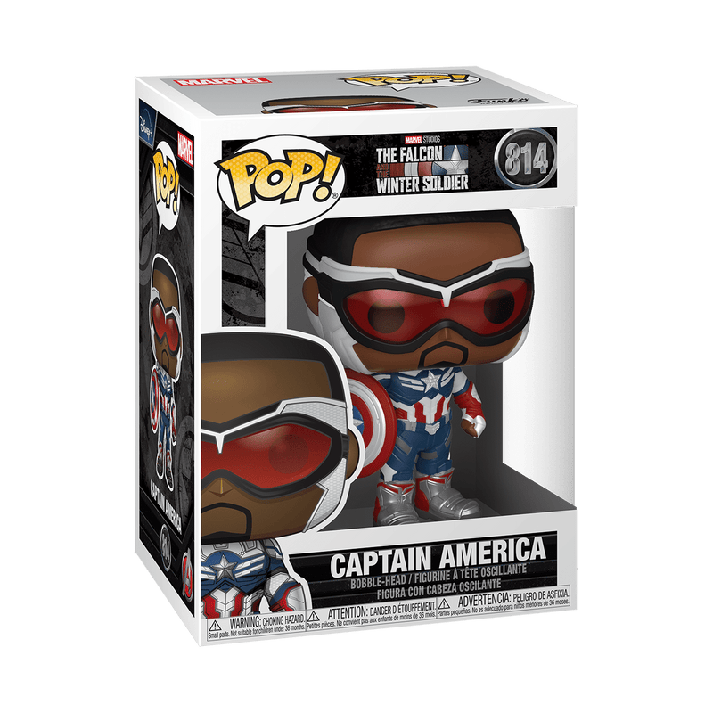 Funko POP! Marvel: The Falcon and the Winter Soldier - Captain America