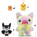 Fuggler x DC by ZURU Funny Ugly Monster, Plush, Collectible, Toy (Batman) ages 3+