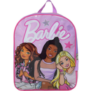 Barbie and Friends 15" Pink School Backpack for Girls