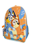 Bluey and Bingo 16" Backpack for School with Rectangular Lunch Bag, for Kids